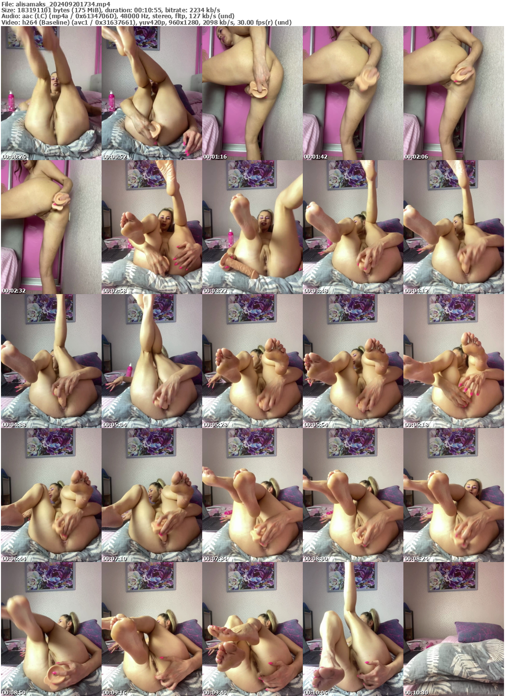 Preview thumb from alisamaks on 2024-09-20 @ bongacams