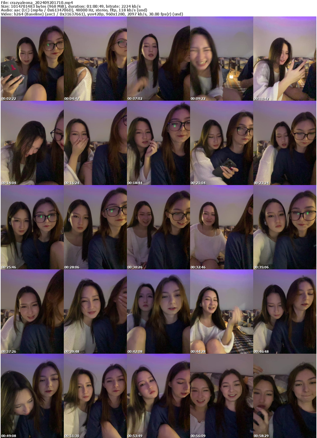 Preview thumb from crazyaleona on 2024-09-20 @ bongacams