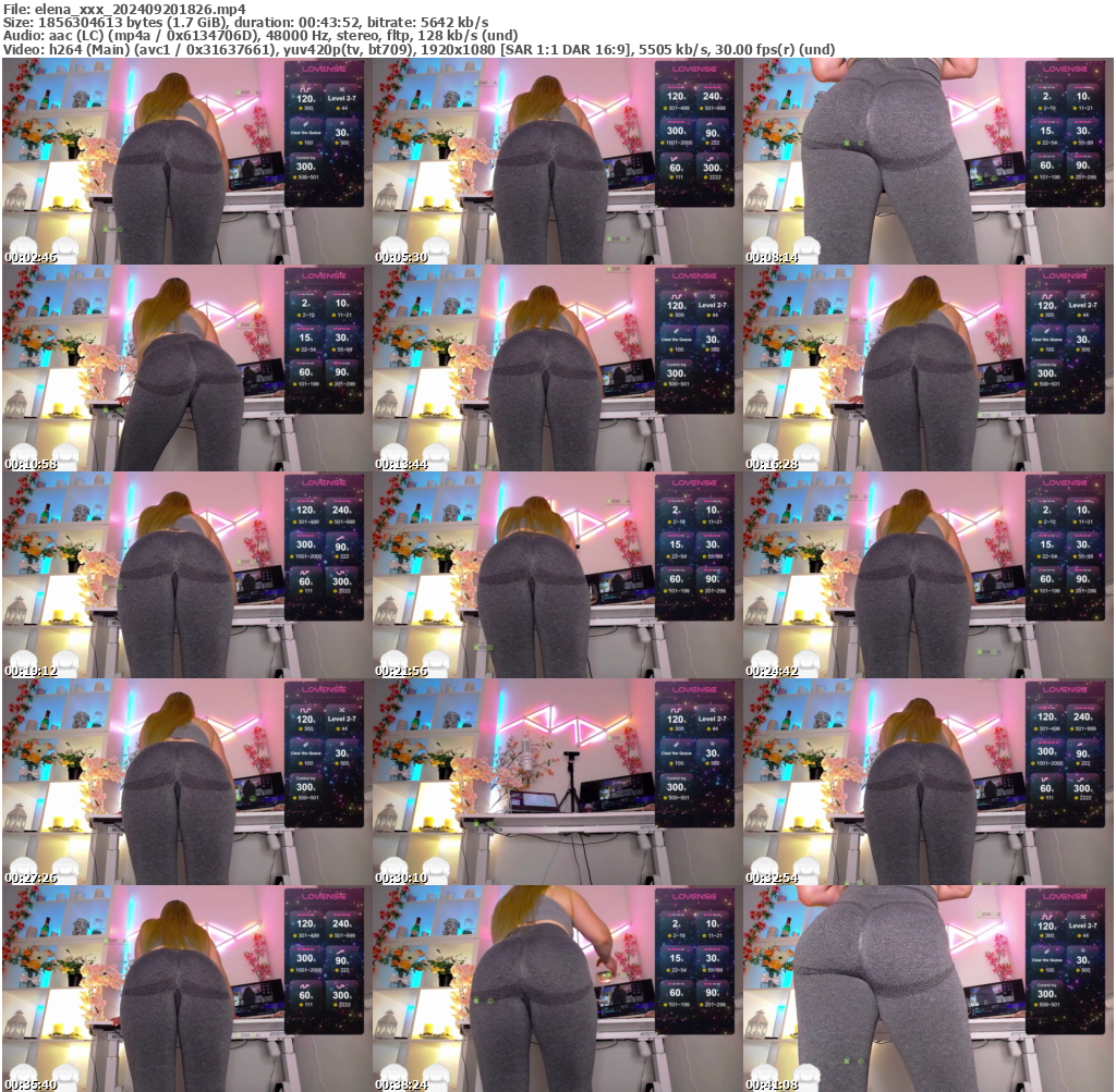 Preview thumb from elena_xxx on 2024-09-20 @ bongacams