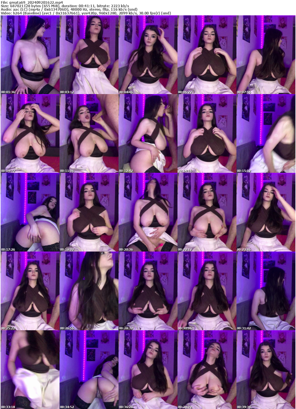 Preview thumb from greata69 on 2024-09-20 @ bongacams