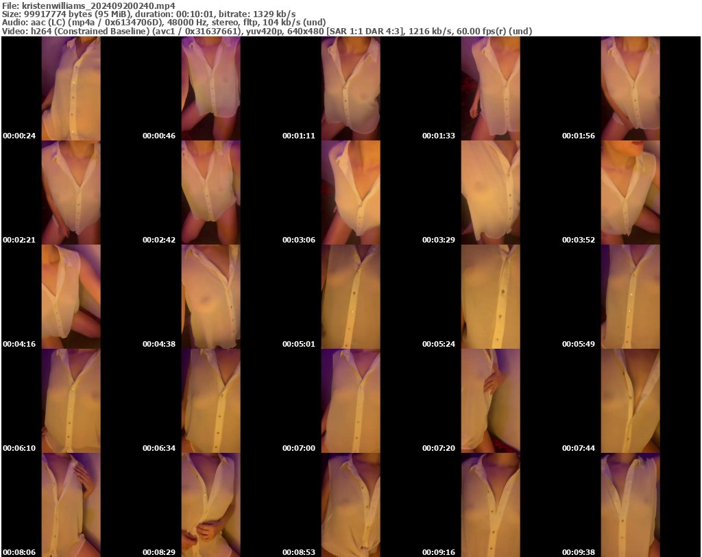 Preview thumb from kristenwilliams on 2024-09-20 @ bongacams