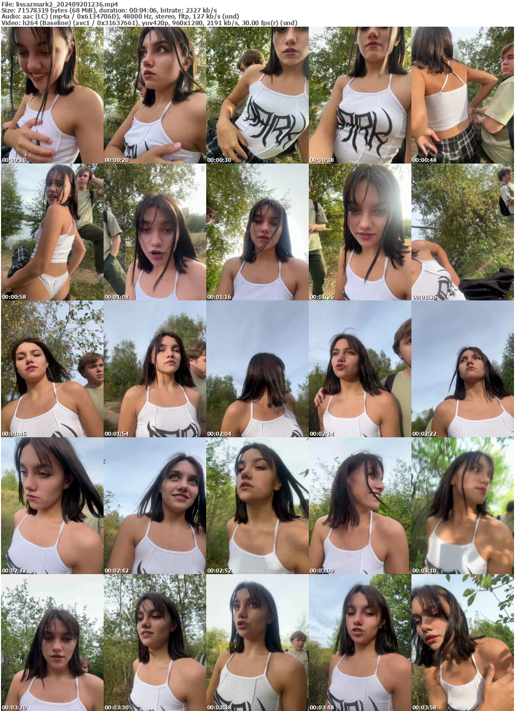 Preview thumb from lissazmark2 on 2024-09-20 @ bongacams