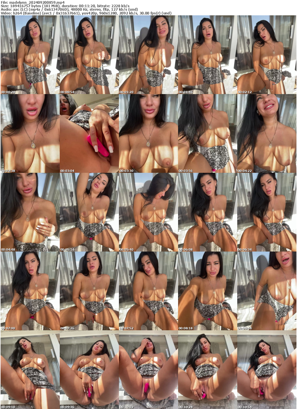 Preview thumb from madelynn on 2024-09-20 @ bongacams