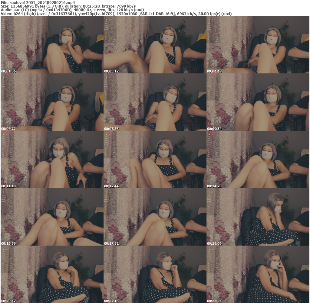 Preview thumb from sexlove12001 on 2024-09-20 @ bongacams