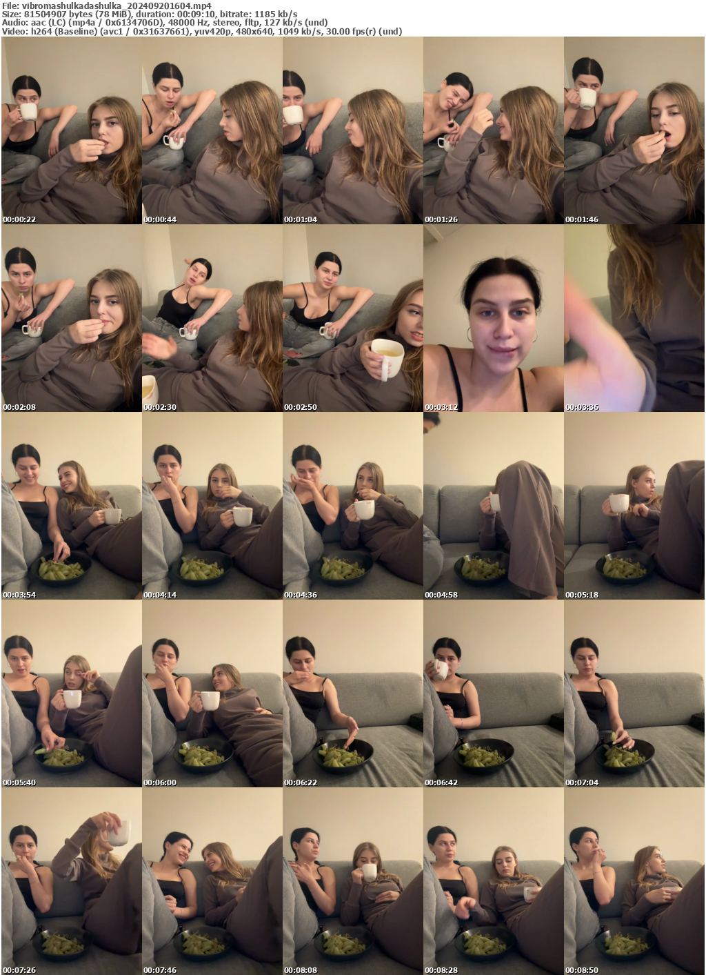 Preview thumb from vibromashulkadashulka on 2024-09-20 @ bongacams