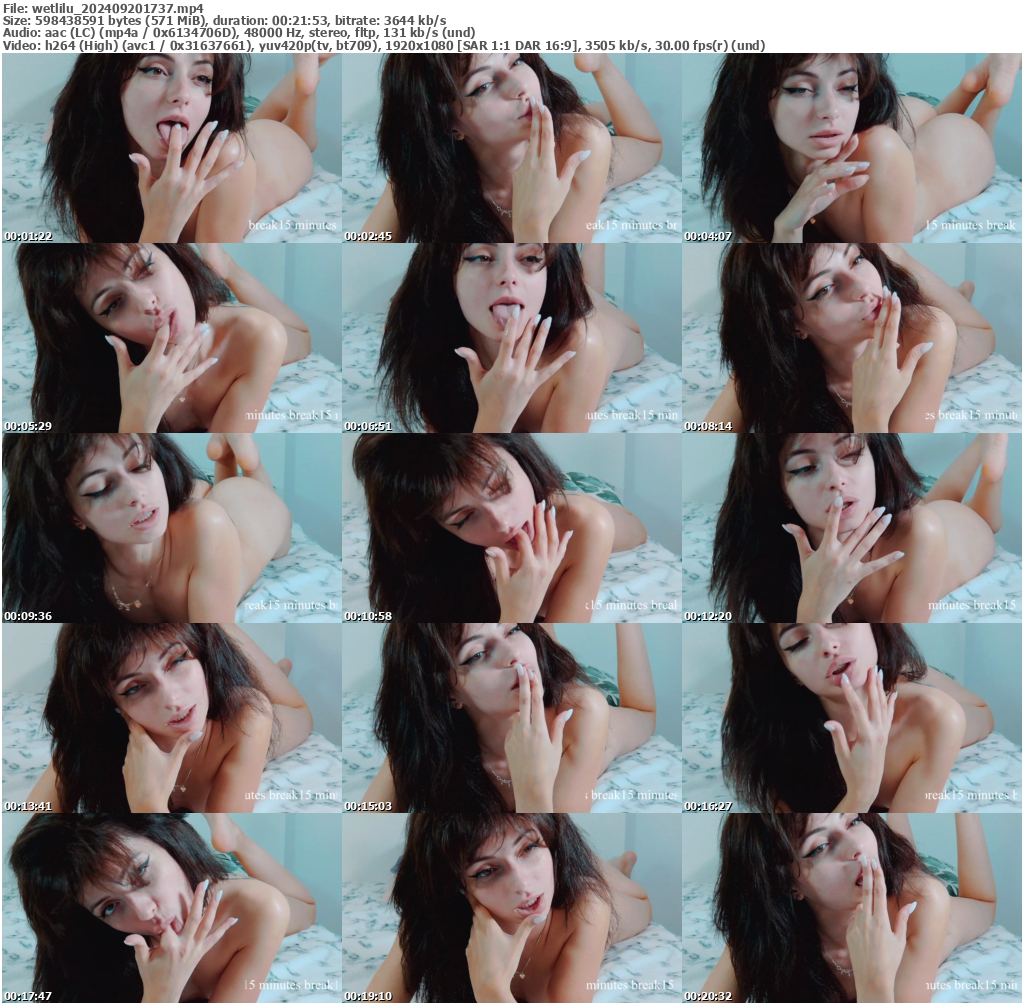 Preview thumb from wetlilu on 2024-09-20 @ bongacams