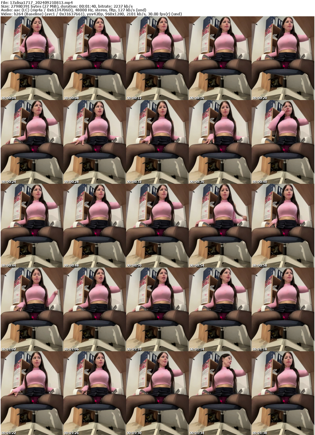 Preview thumb from 17alisa1717 on 2024-09-21 @ bongacams