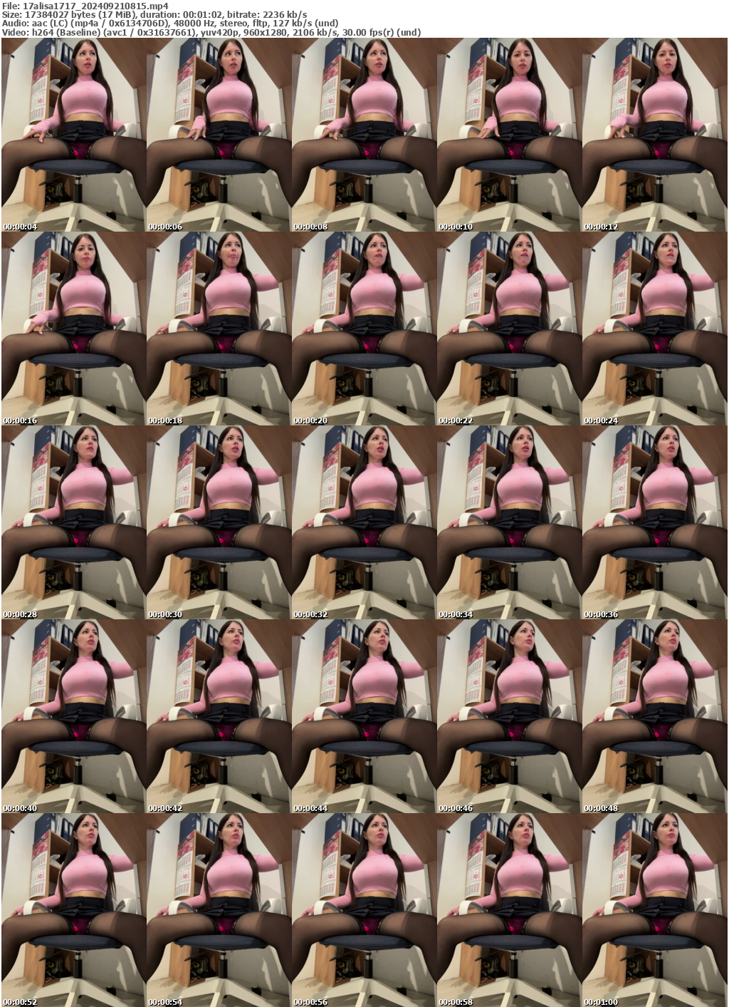 Preview thumb from 17alisa1717 on 2024-09-21 @ bongacams