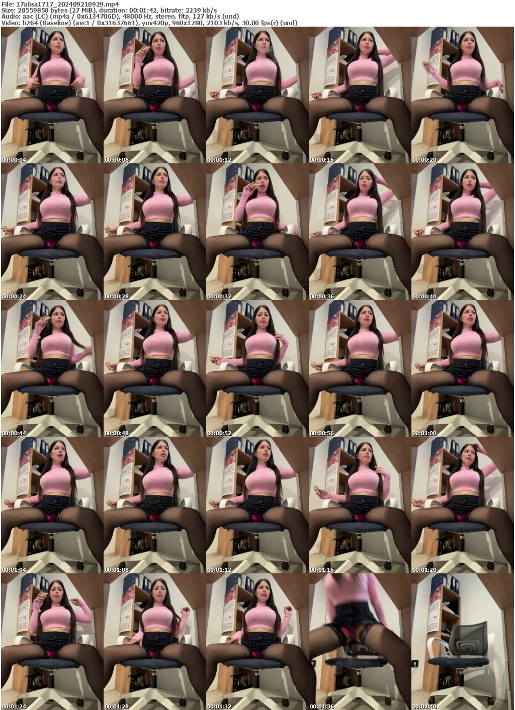 Preview thumb from 17alisa1717 on 2024-09-21 @ bongacams