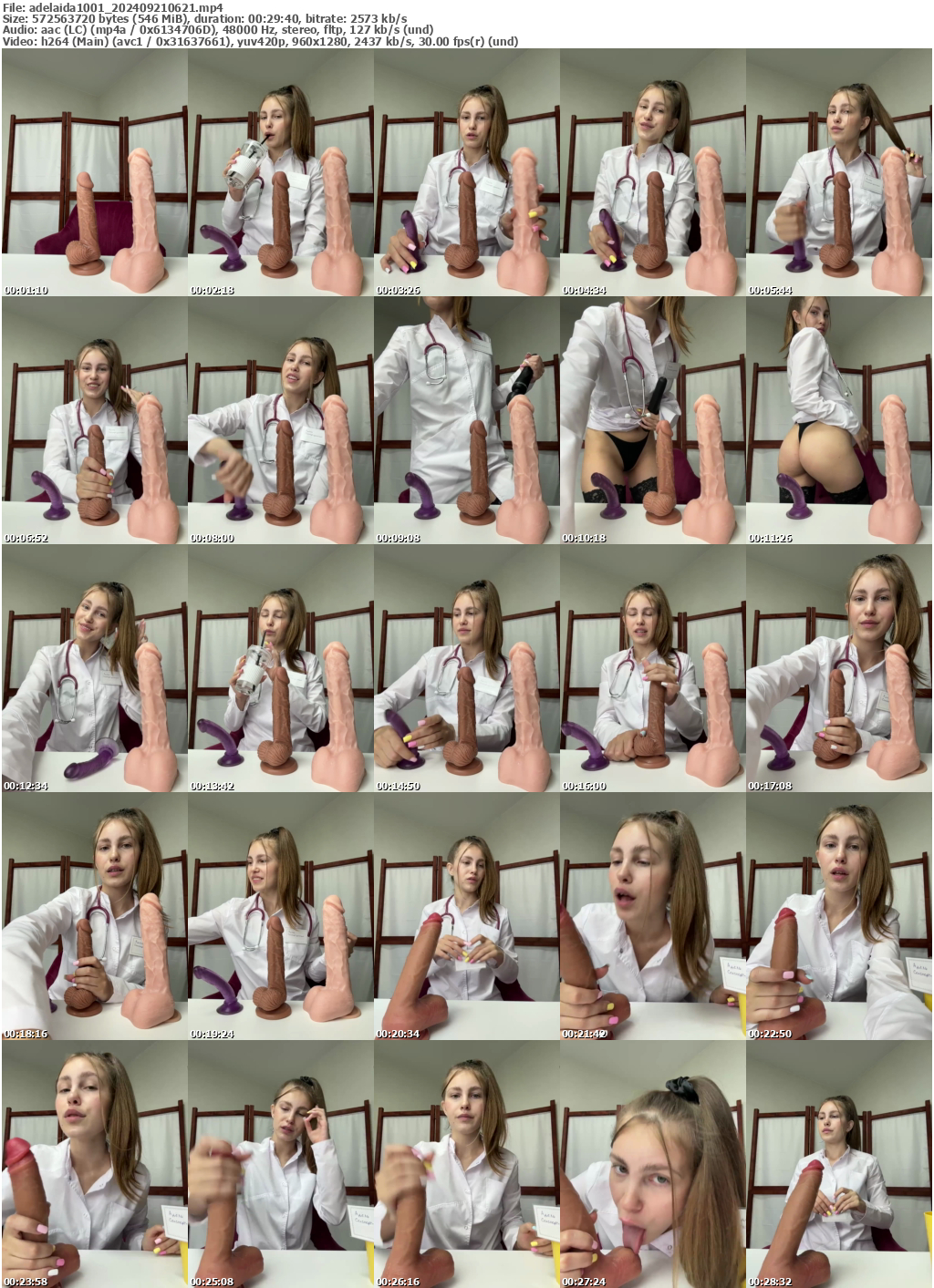 Preview thumb from adelaida1001 on 2024-09-21 @ bongacams