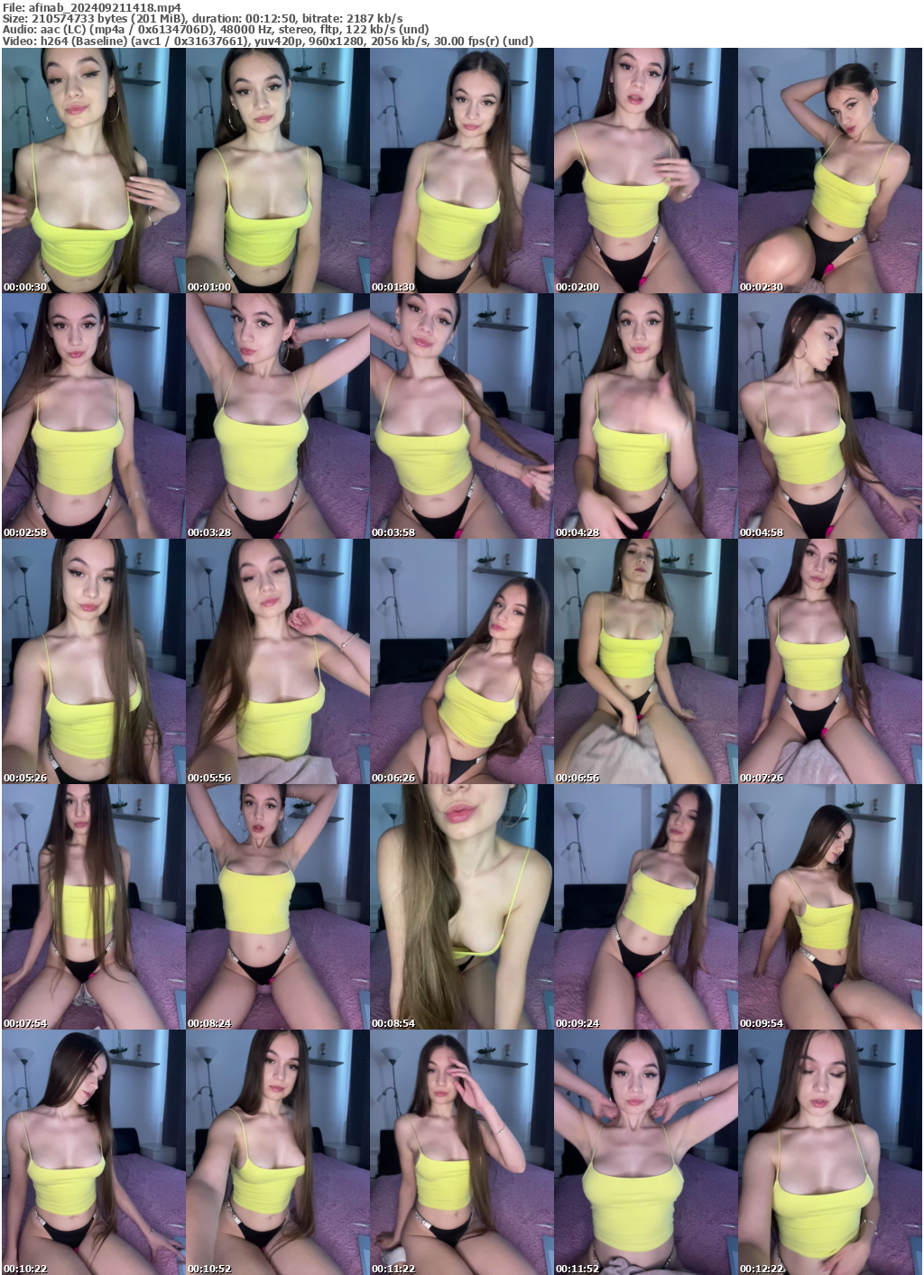 Preview thumb from afinab on 2024-09-21 @ bongacams