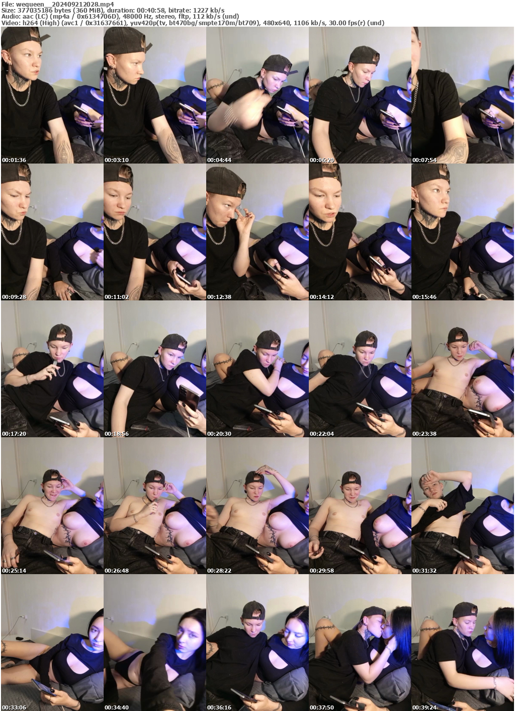 Preview thumb from wequeen_ on 2024-09-21 @ bongacams