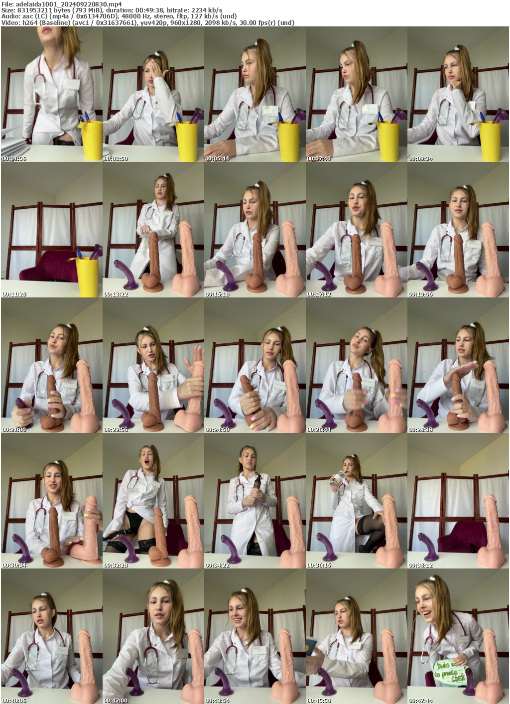 Preview thumb from adelaida1001 on 2024-09-22 @ bongacams