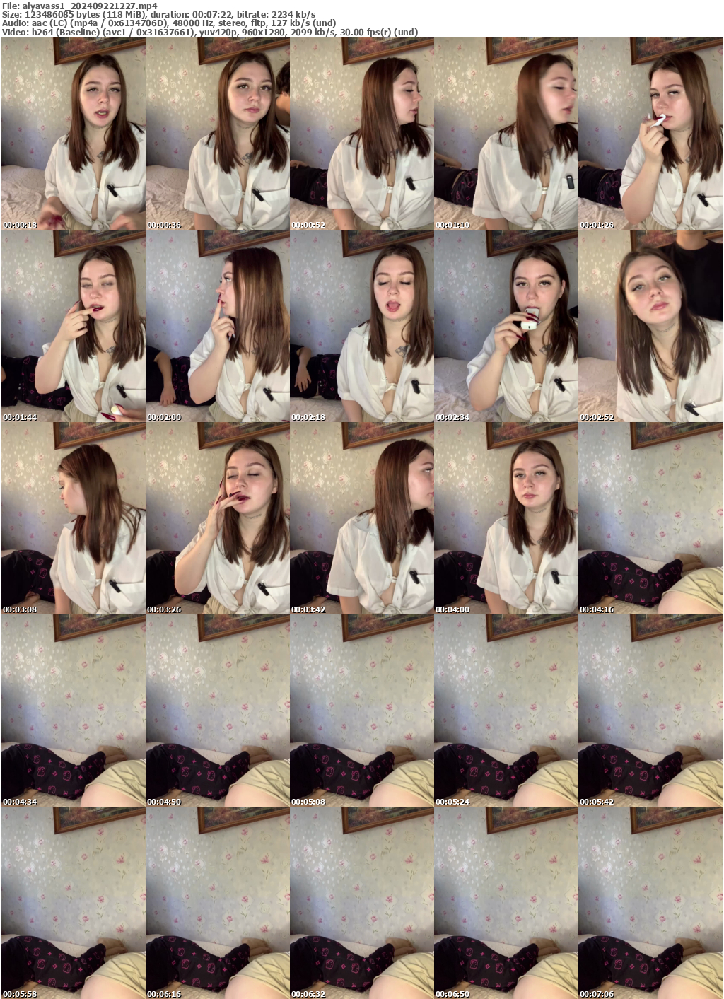 Preview thumb from alyavass1 on 2024-09-22 @ bongacams