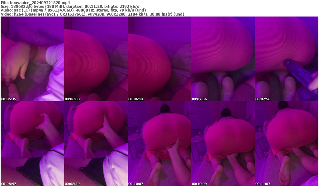 Preview thumb from bonyanice on 2024-09-22 @ bongacams