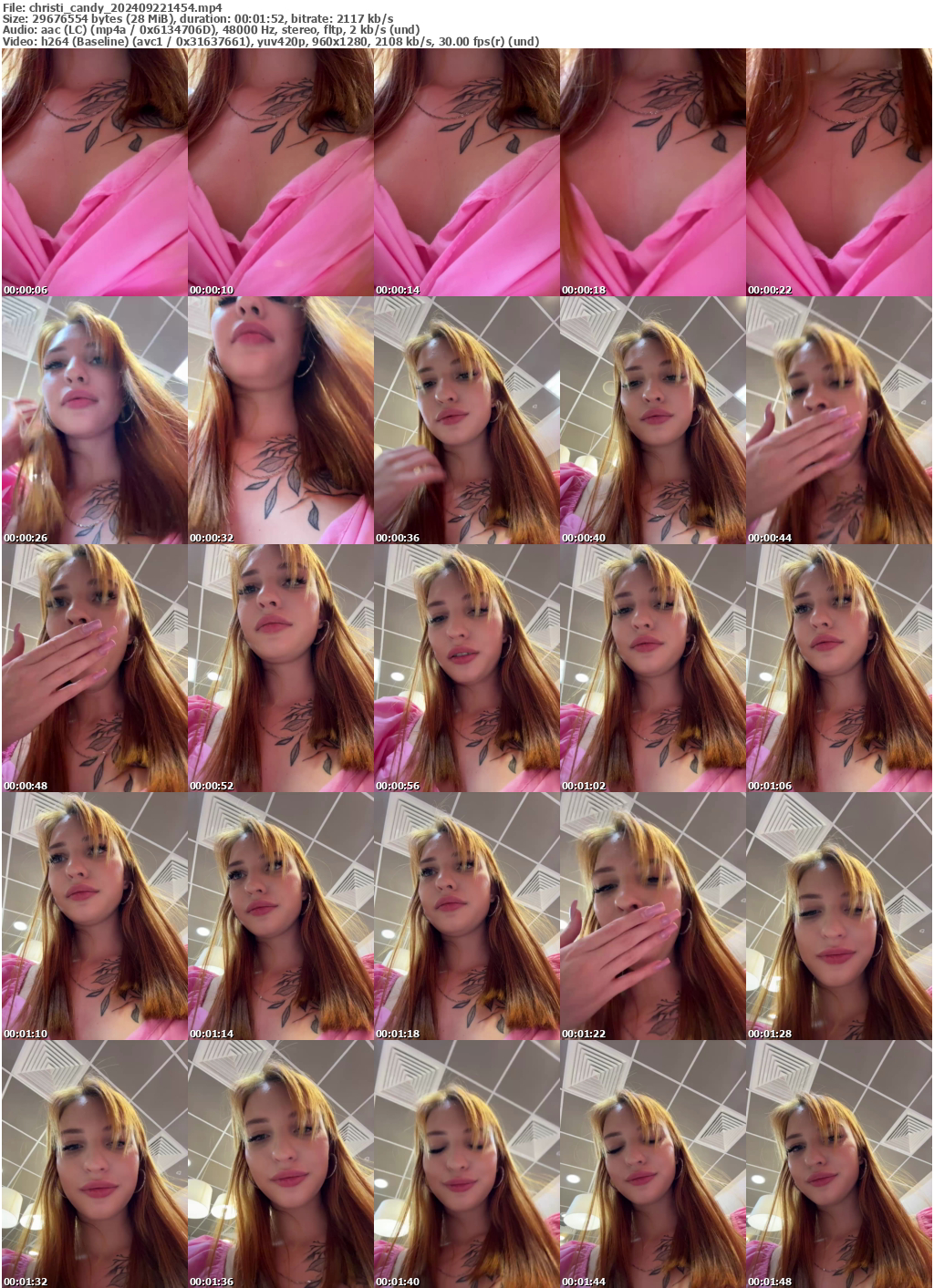 Preview thumb from christi_candy on 2024-09-22 @ bongacams