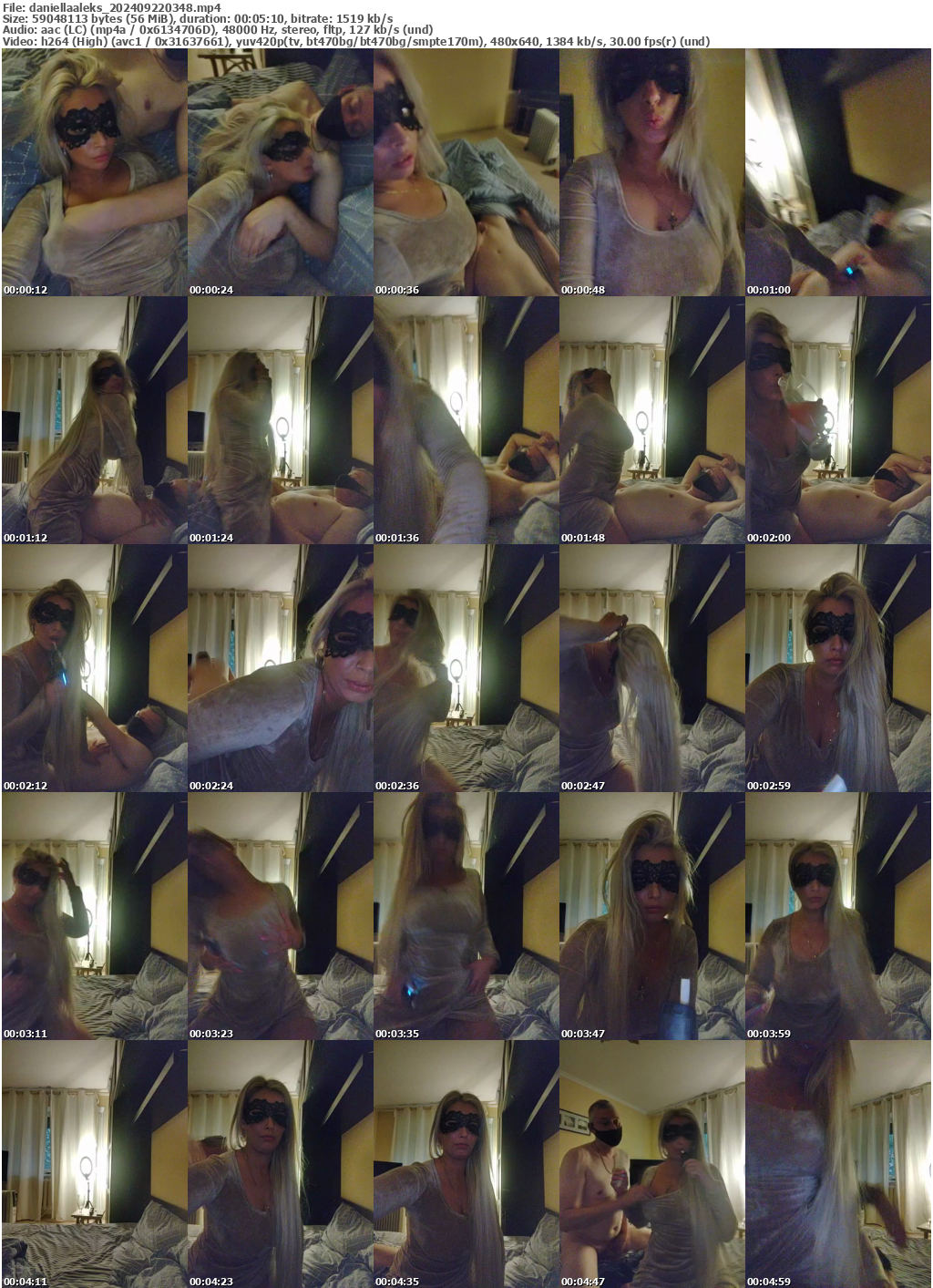 Preview thumb from daniellaaleks on 2024-09-22 @ bongacams