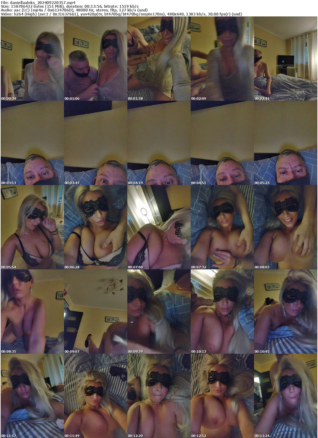 Preview thumb from daniellaaleks on 2024-09-22 @ bongacams