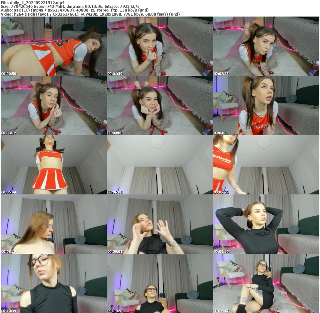 Preview thumb from dolly_ll on 2024-09-22 @ bongacams