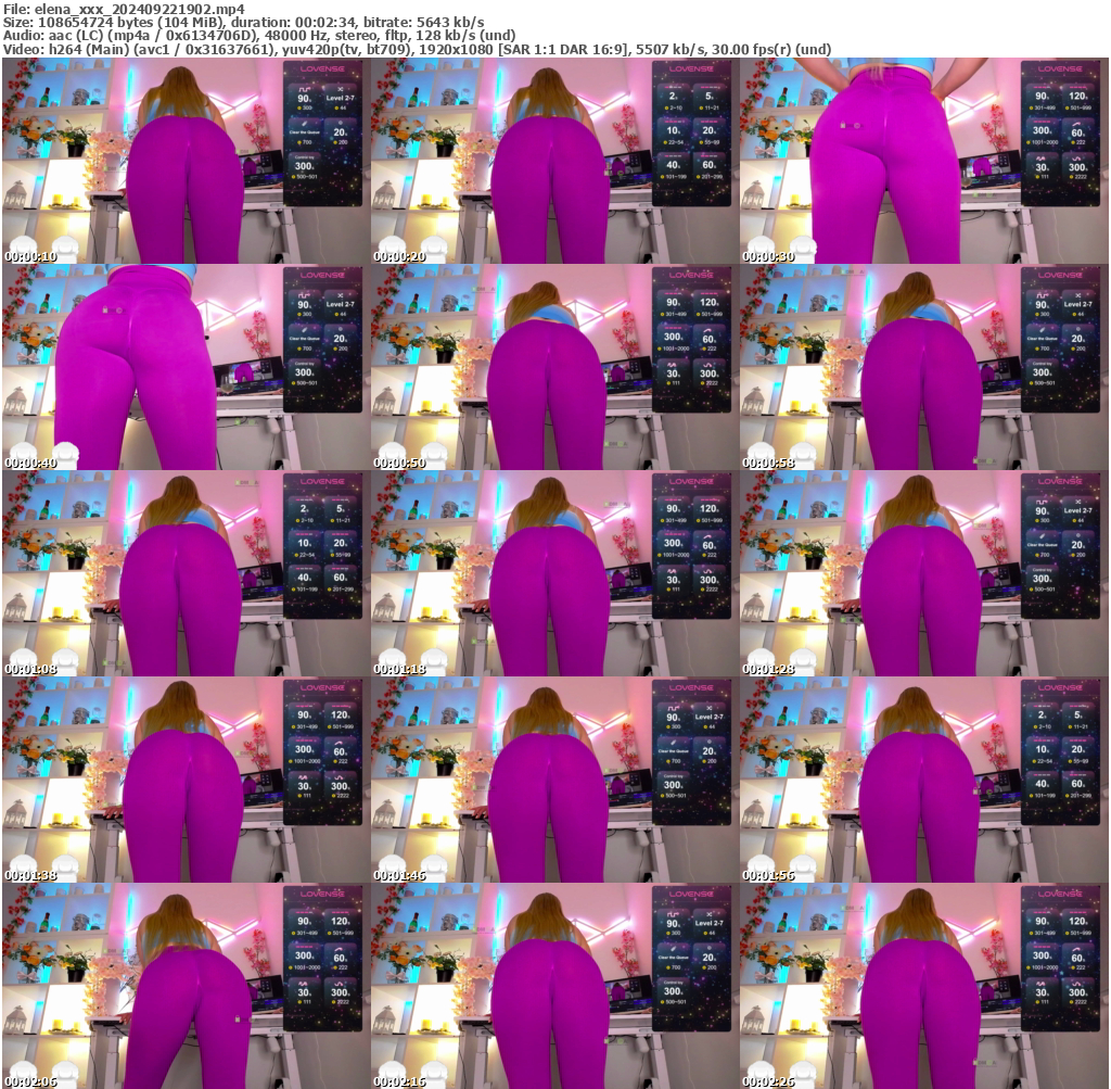 Preview thumb from elena_xxx on 2024-09-22 @ bongacams