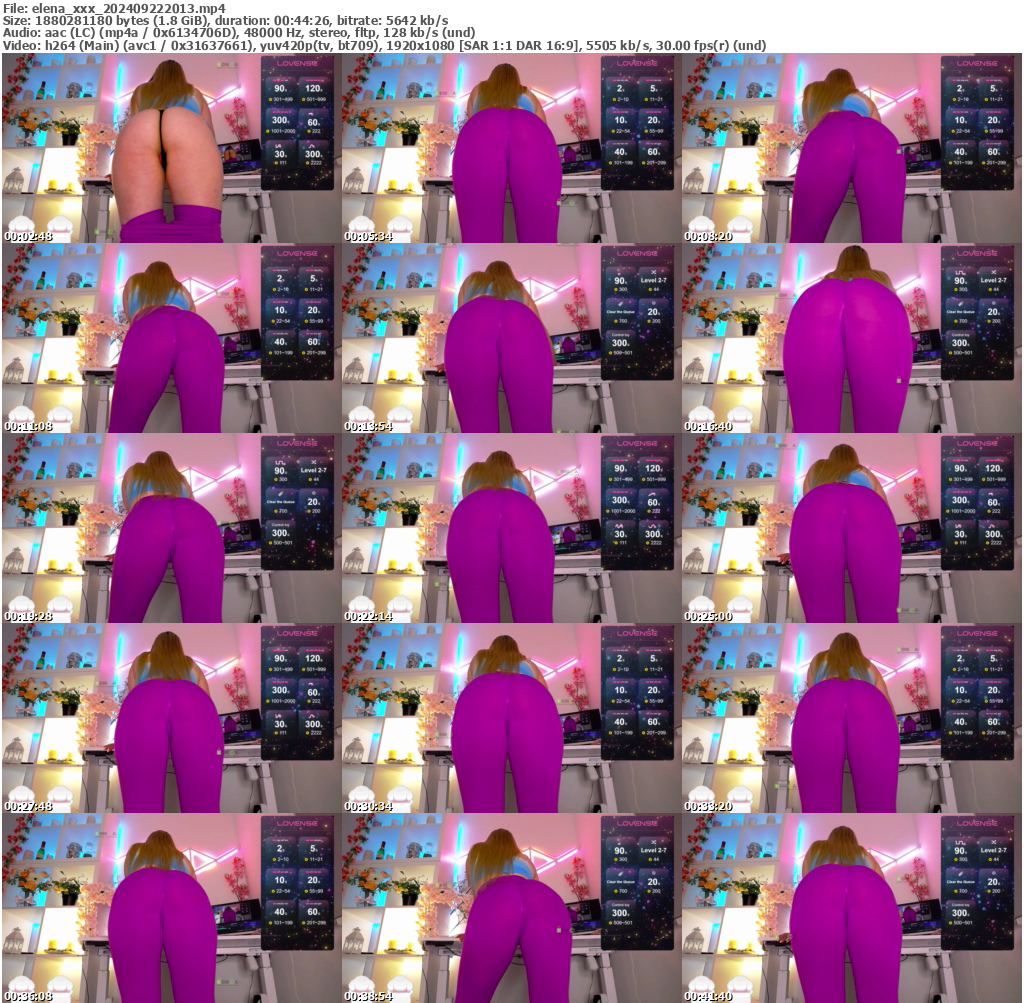 Preview thumb from elena_xxx on 2024-09-22 @ bongacams