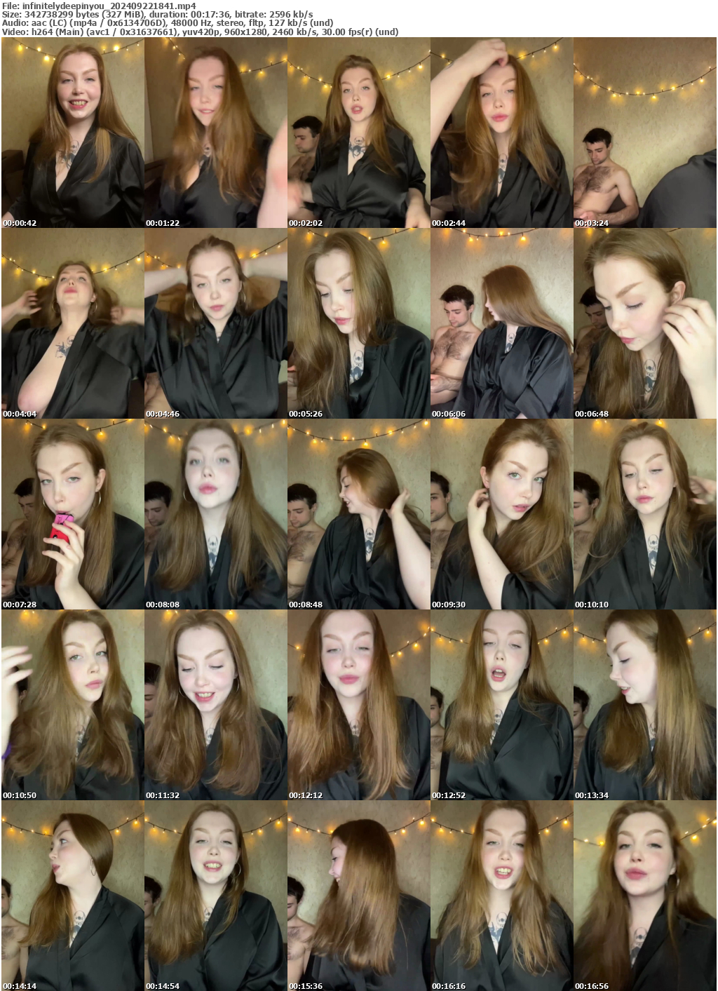 Preview thumb from infinitelydeepinyou on 2024-09-22 @ bongacams