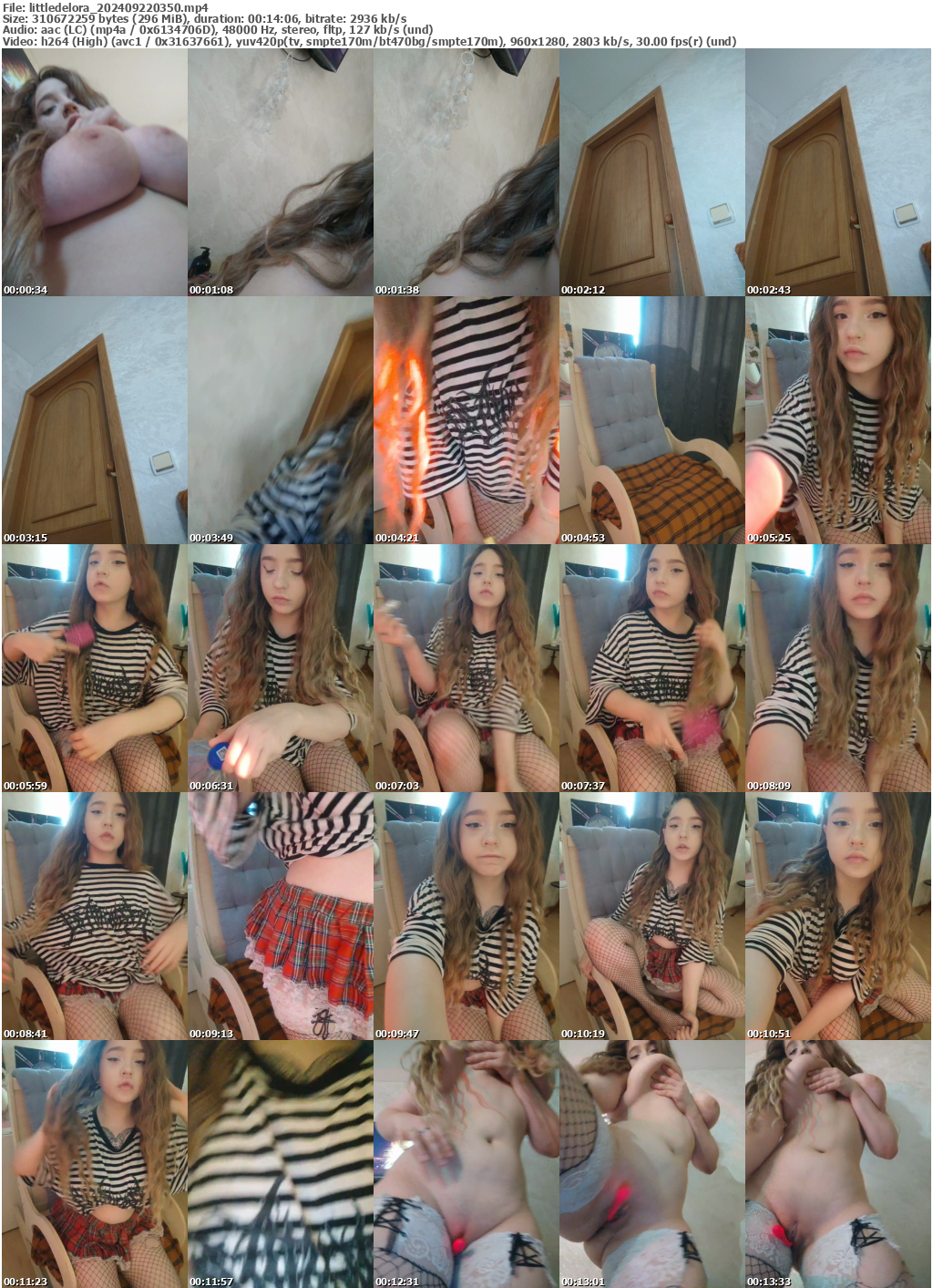 Preview thumb from littledelora on 2024-09-22 @ bongacams