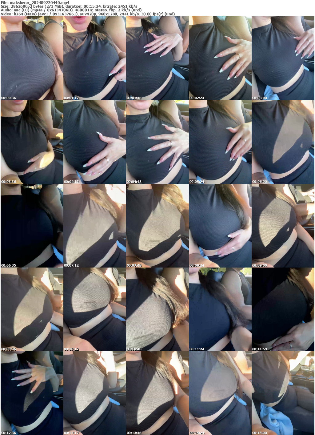 Preview thumb from makslover on 2024-09-22 @ bongacams