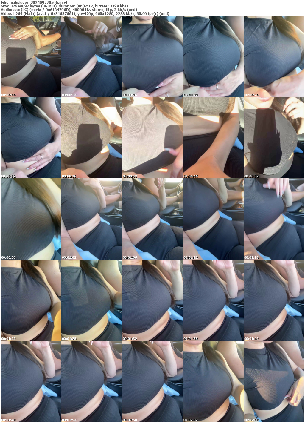 Preview thumb from makslover on 2024-09-22 @ bongacams