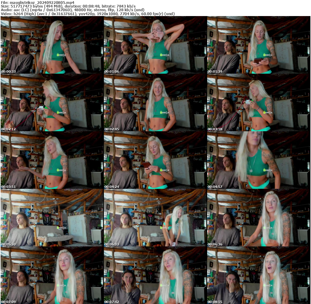 Preview thumb from mauglistrikoz on 2024-09-22 @ bongacams