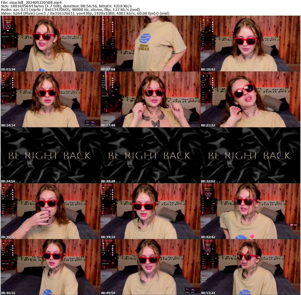 Preview thumb from miachill on 2024-09-22 @ bongacams