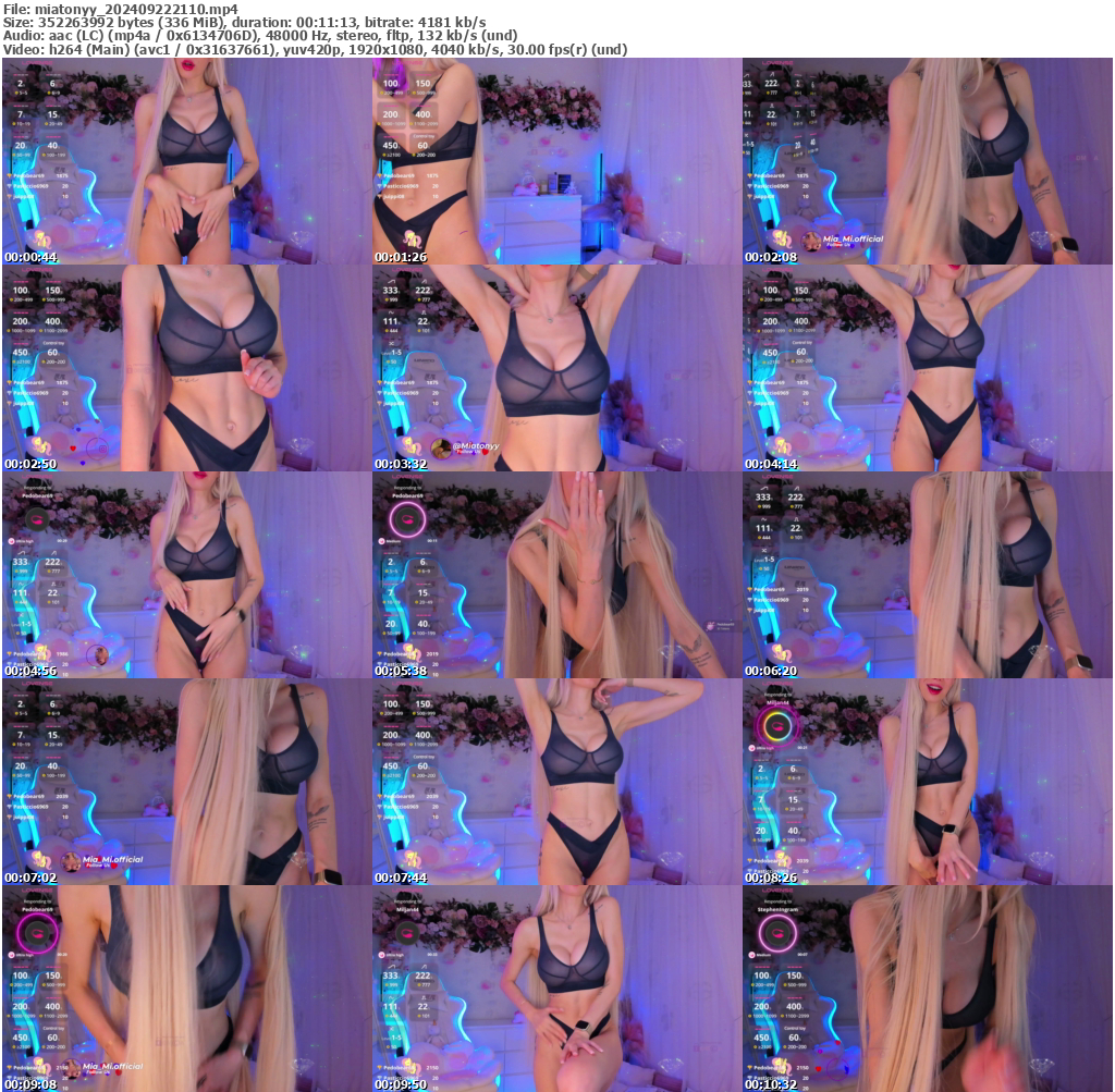 Preview thumb from miatonyy on 2024-09-22 @ bongacams