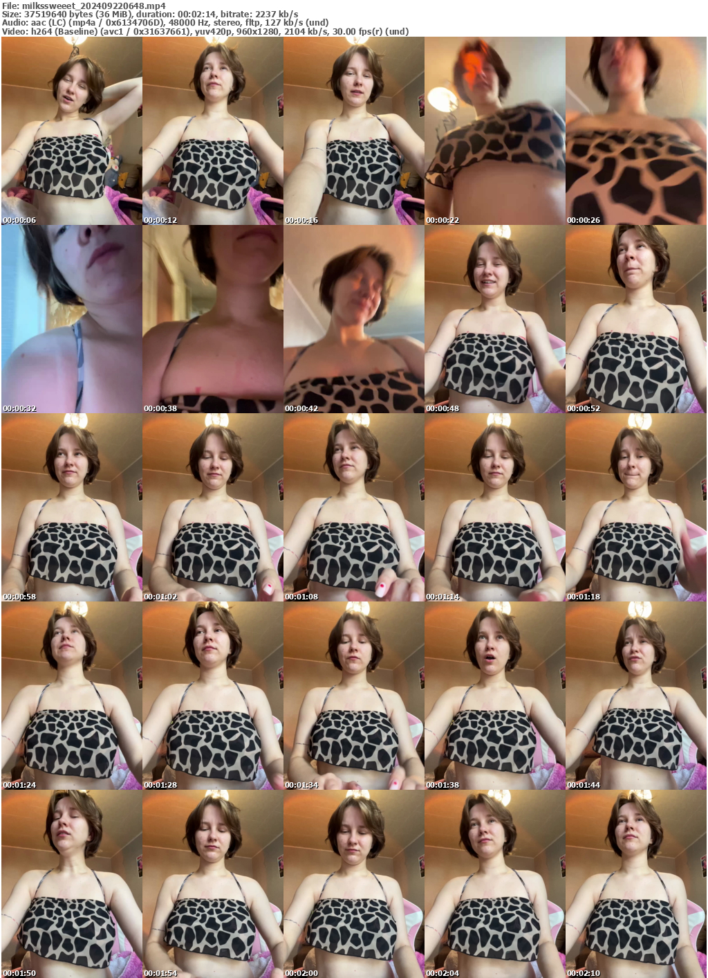 Preview thumb from milkssweeet on 2024-09-22 @ bongacams