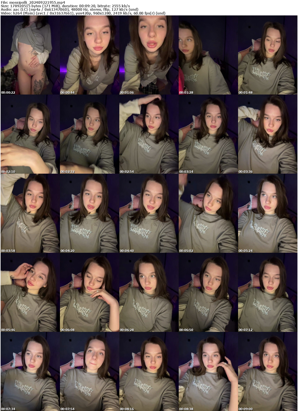 Preview thumb from mossipolli on 2024-09-22 @ bongacams