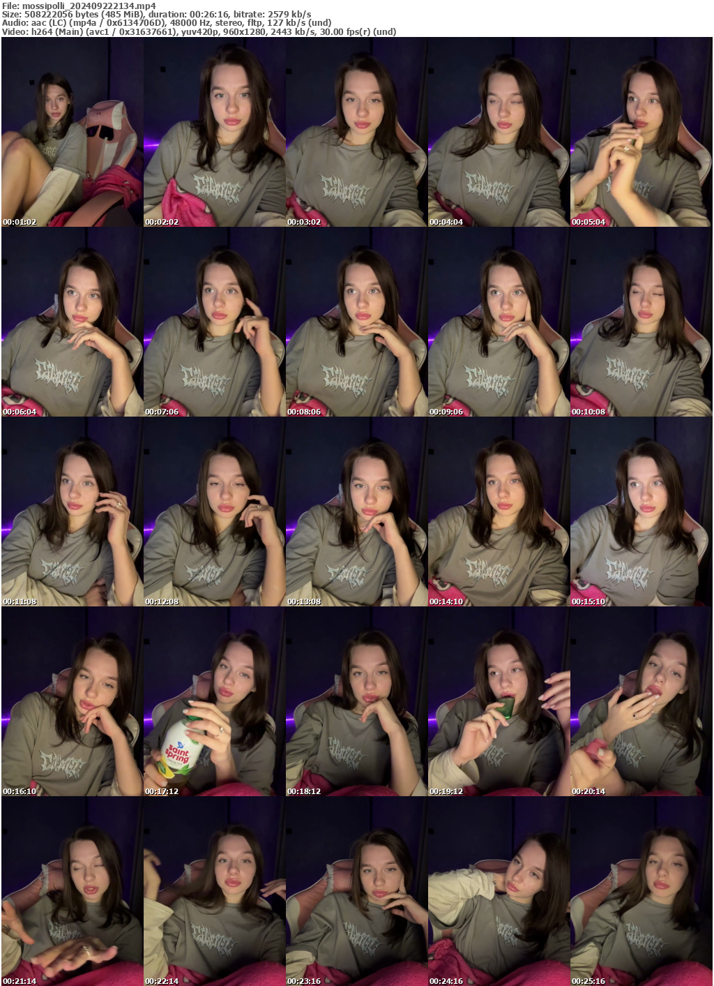 Preview thumb from mossipolli on 2024-09-22 @ bongacams