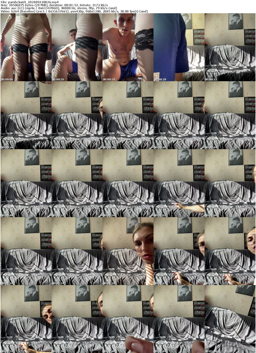 Preview thumb from parohcka69 on 2024-09-22 @ bongacams