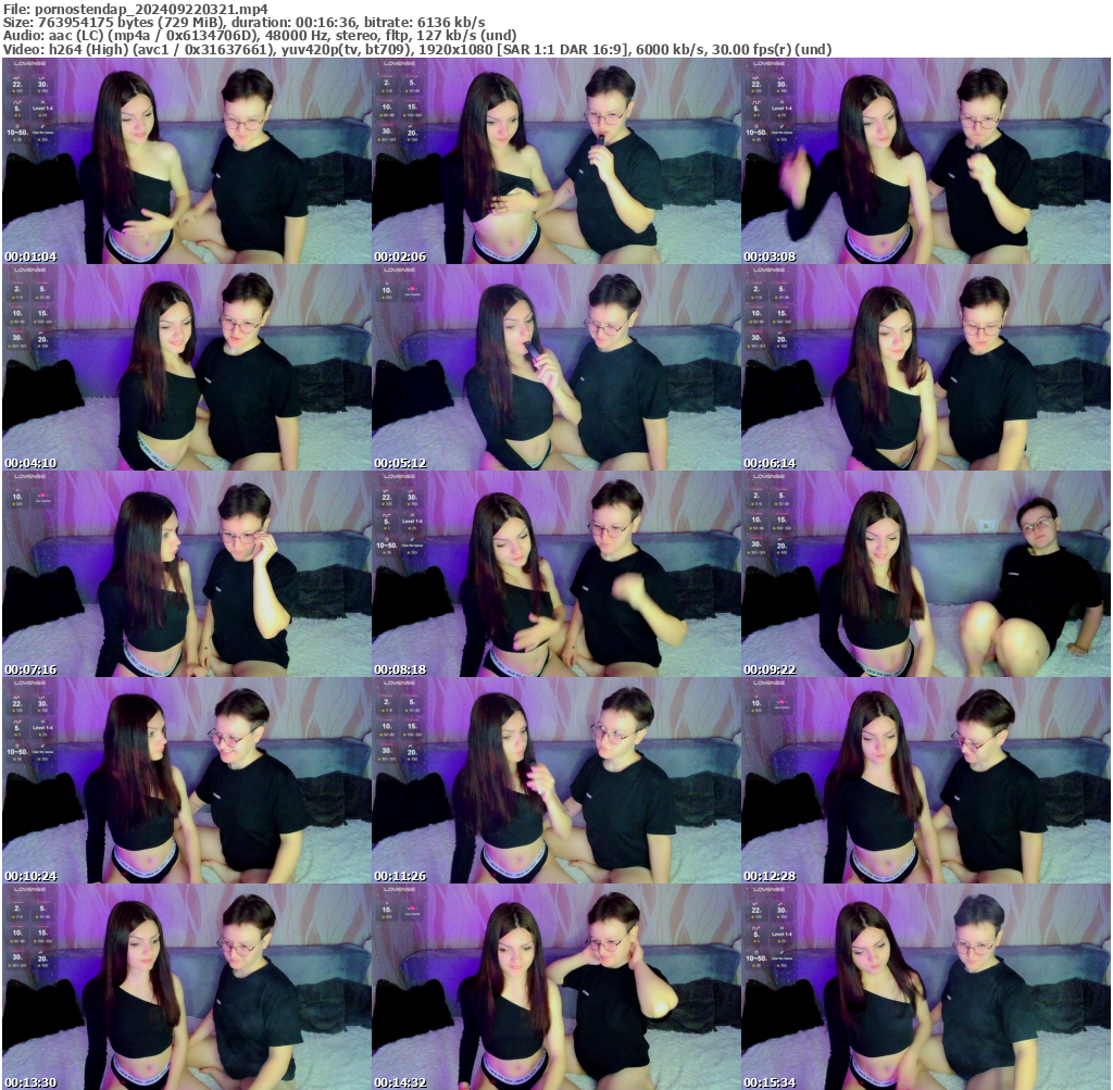 Preview thumb from pornostendap on 2024-09-22 @ bongacams