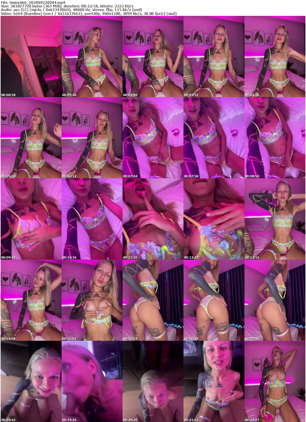 Preview thumb from twins666 on 2024-09-22 @ bongacams