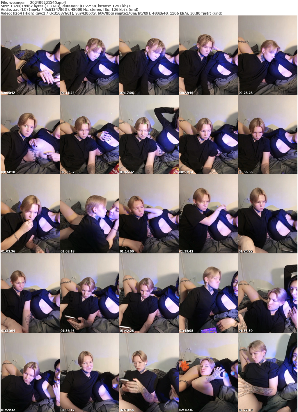 Preview thumb from wequeen_ on 2024-09-22 @ bongacams