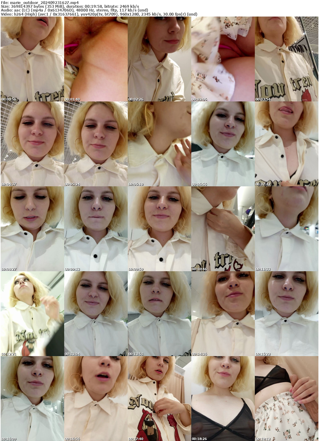 Preview thumb from marie_outdoor on 2024-09-23 @ bongacams