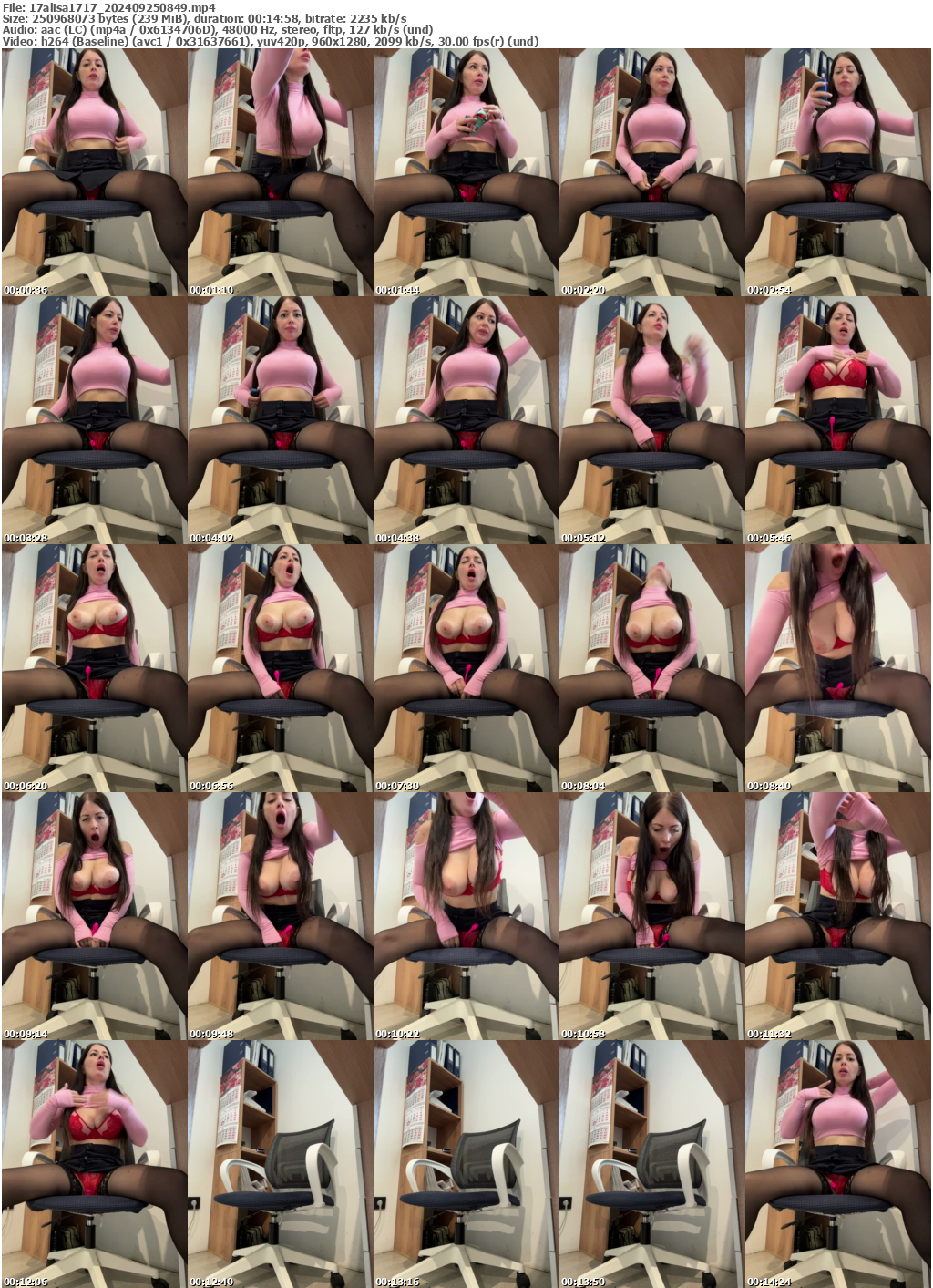 Preview thumb from 17alisa1717 on 2024-09-25 @ bongacams