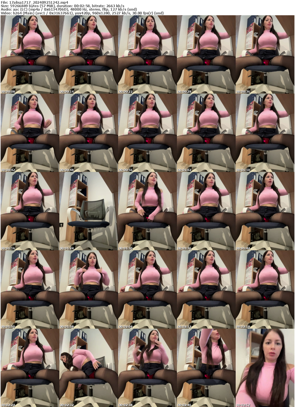 Preview thumb from 17alisa1717 on 2024-09-25 @ bongacams