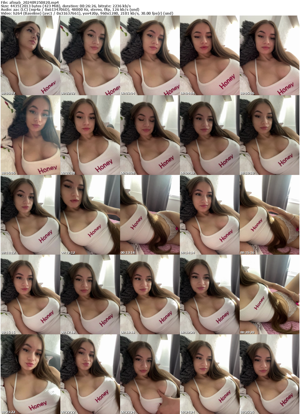 Preview thumb from afinab on 2024-09-25 @ bongacams