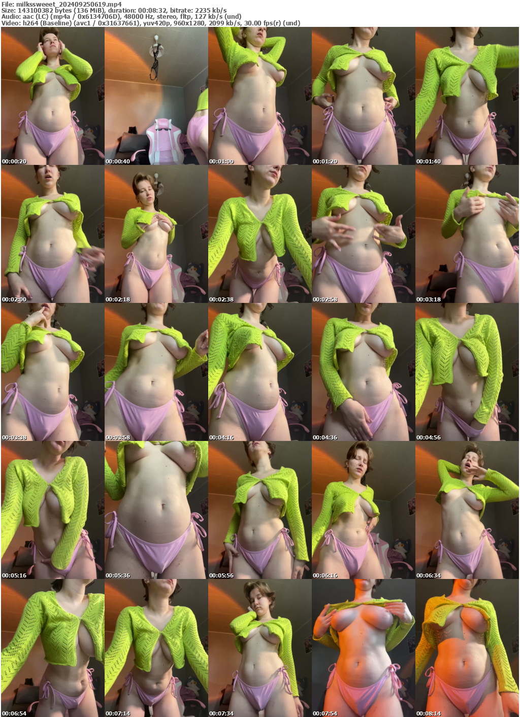 Preview thumb from milkssweeet on 2024-09-25 @ bongacams