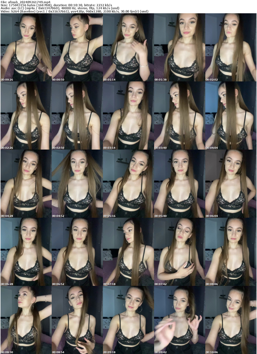 Preview thumb from afinab on 2024-09-26 @ bongacams