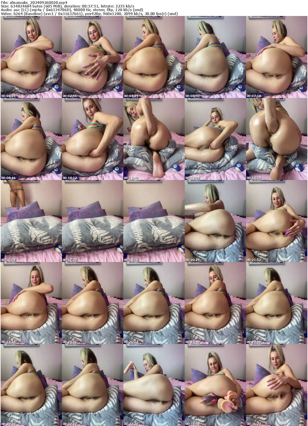 Preview thumb from alisamaks on 2024-09-26 @ bongacams