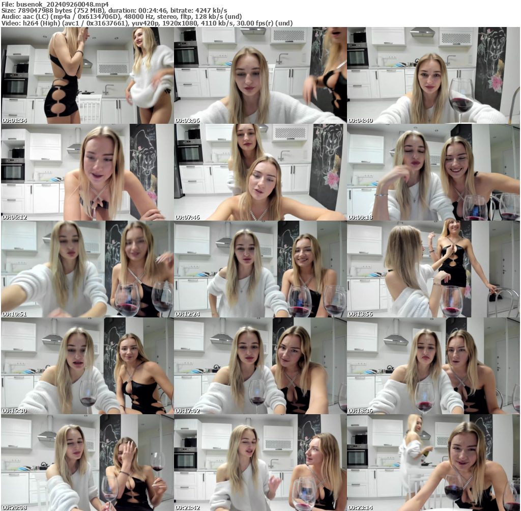 Preview thumb from busenok on 2024-09-26 @ bongacams