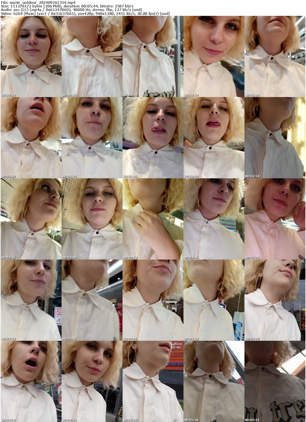 Preview thumb from marie_outdoor on 2024-09-26 @ bongacams