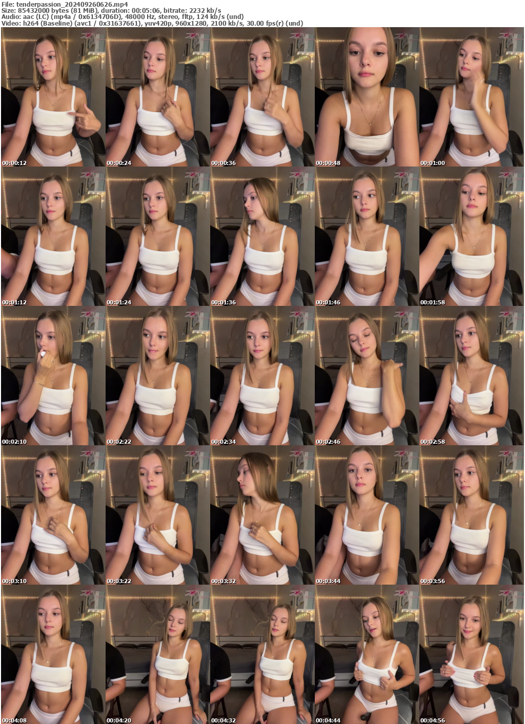 Preview thumb from tenderpassion on 2024-09-26 @ bongacams