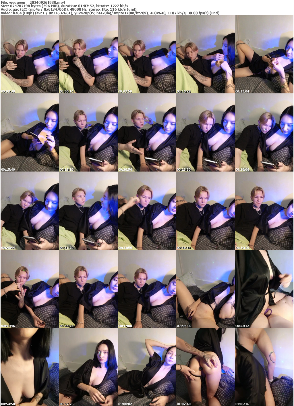 Preview thumb from wequeen_ on 2024-09-26 @ bongacams